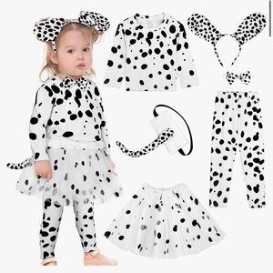 Dalmatian toddler costume